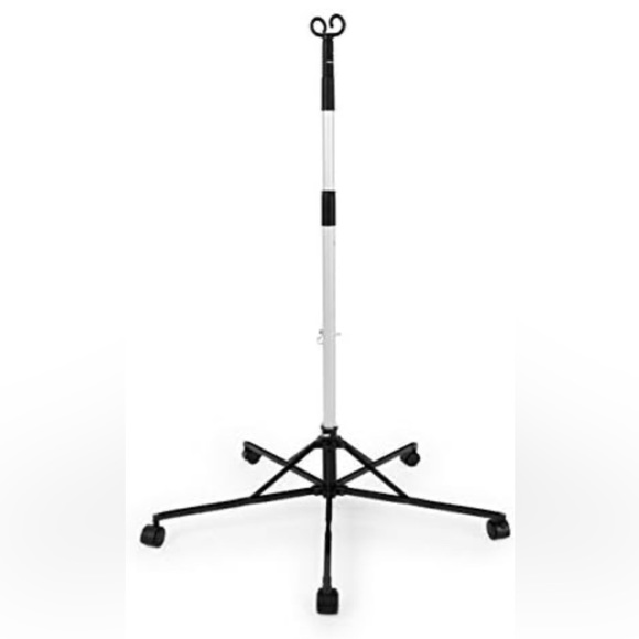 Pitch-It Sr IV Pole Floor Stand, 2-Hook, 5 Caster Base,31 Inch Height | 1 Each - Picture 1 of 1